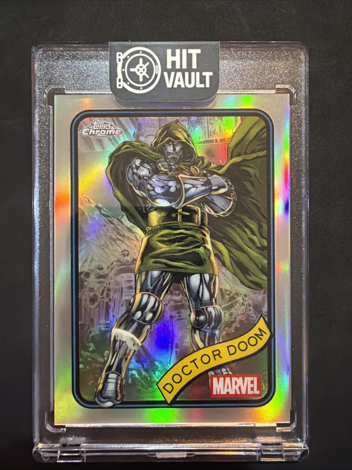 2025 Topps Chrome Marvel Doctor Doom Refractor #148 2025 Topps Chrome Marvel Doctor Doom Refractor #148