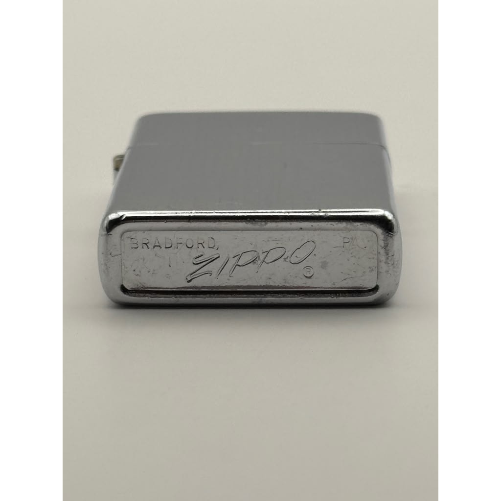 Vintage 1973 Zippo Regular Size Brushed Chrome Windproof Lighter Vintage 1973 Zippo Regular Size Brushed Chrome Windproof Lighter
