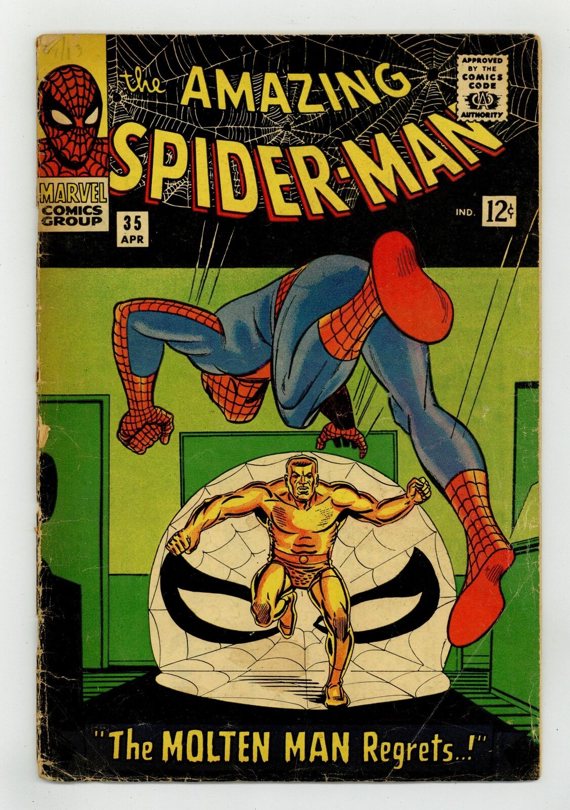 Amazing Spider-Man #35 GD+ 2.5 1966
