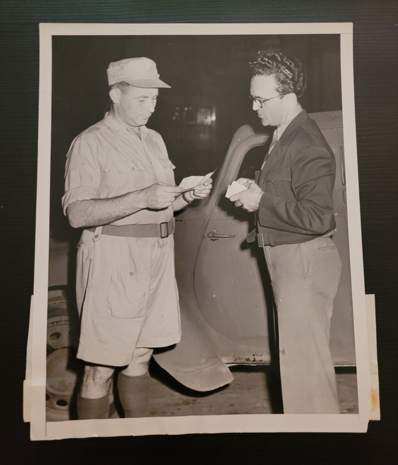 1952 TEL AVIV PALESTINE ISRAEL VINTAGE ORIGINAL PHOTO TROOPS ACME UNSELTTLED