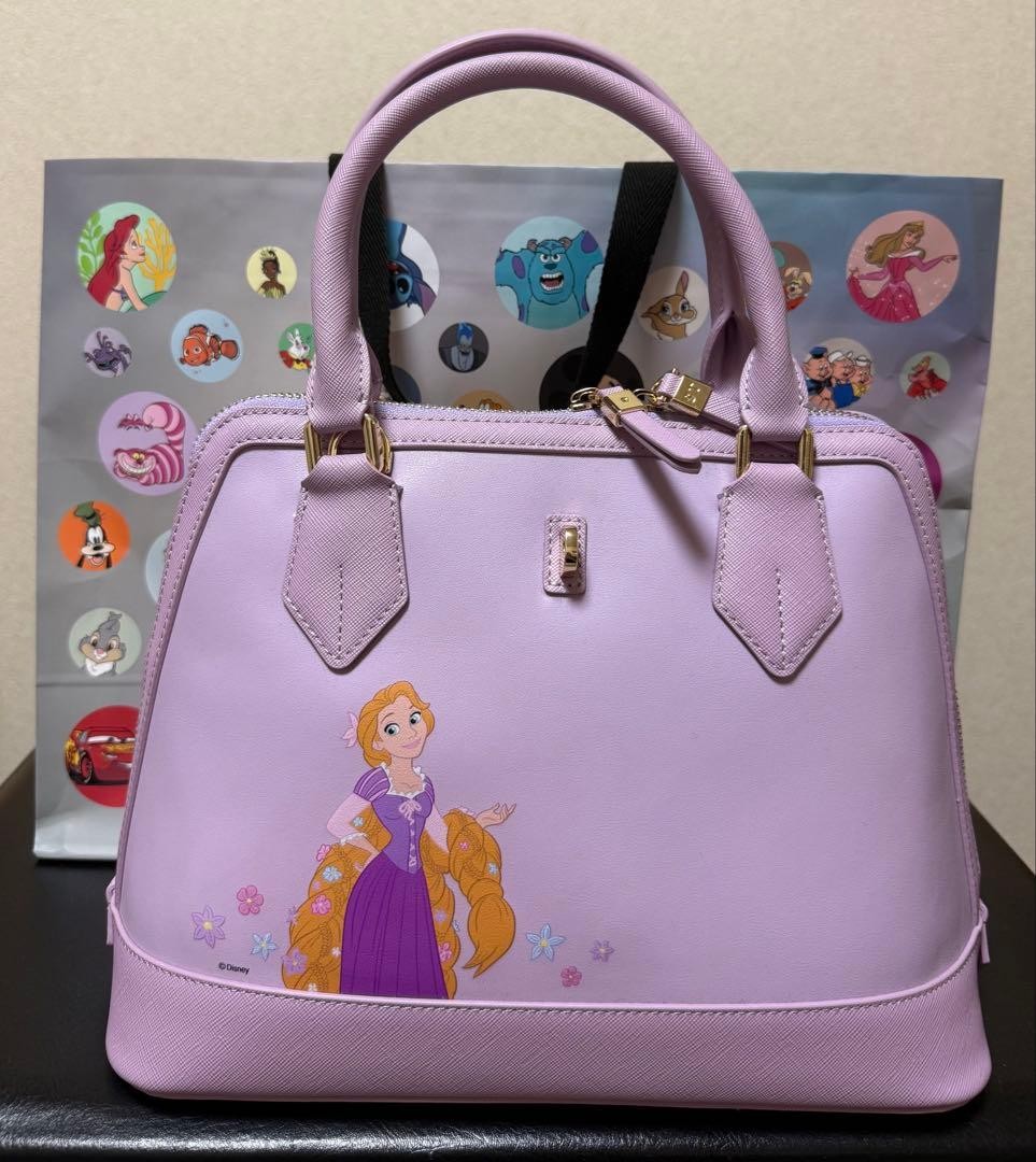 Samantha Thavasa Rapunzel 2Way Handbag Lavender Disney 100th Anniversary New Tag Samantha Thavasa Rapunzel 2Way Handbag Lavender Disney 100th Anniversary New Tag