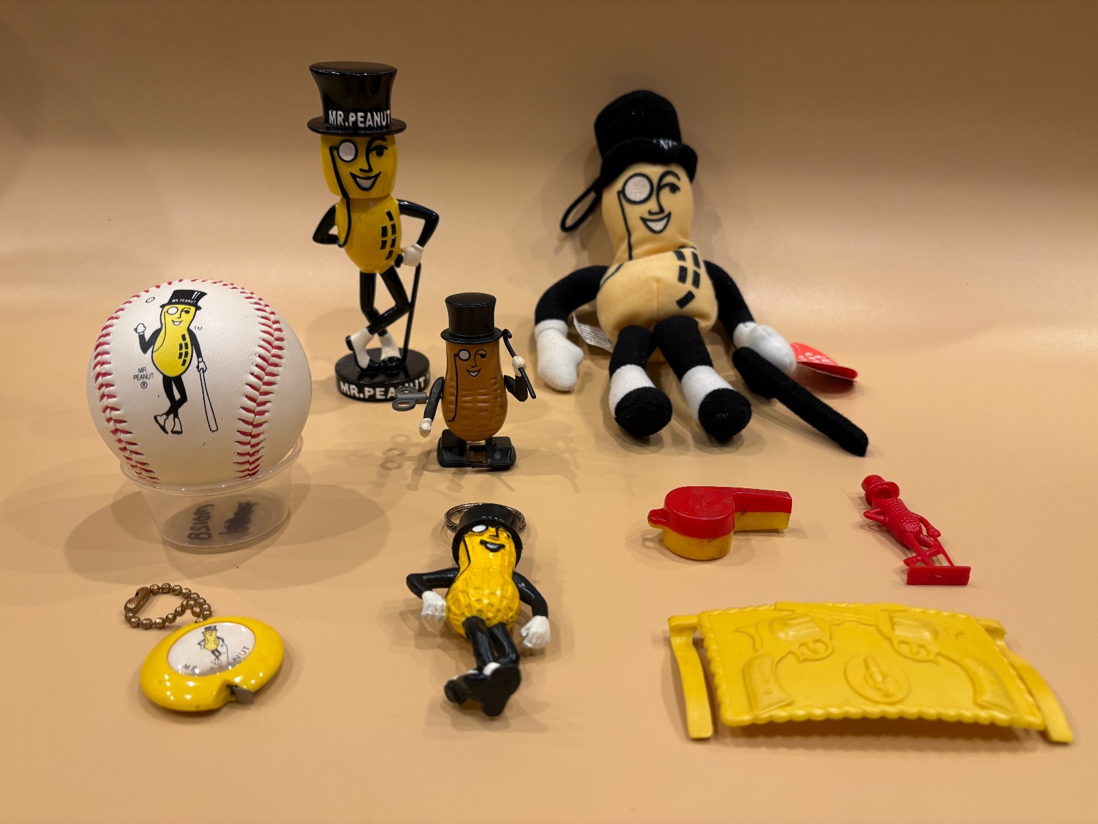 Planters Mr. Peanut Vintage Collectable Lot of 9 items. Planters Mr. Peanut Vintage Collectable Lot of 9 items.