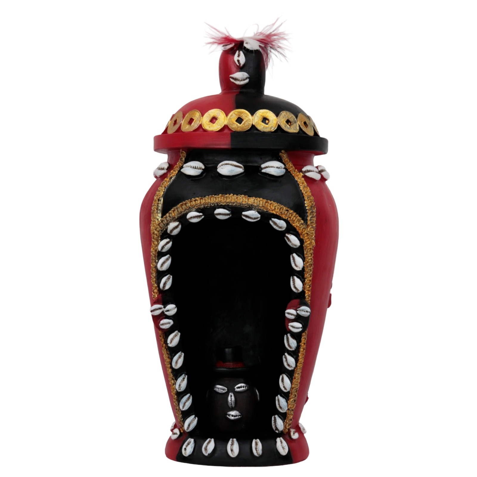 House  for Elegua 12" Resin Figure , Yoruba Religion, Santeria  Casa Para Elegua