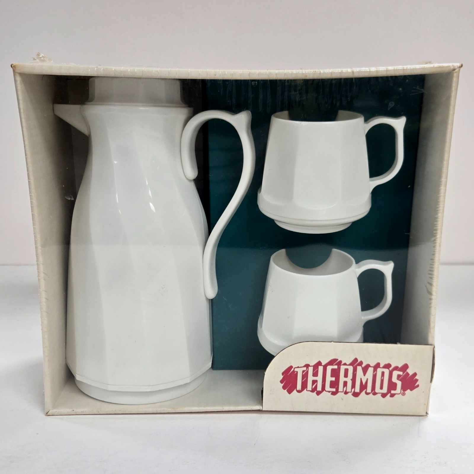 NEW Vintage 1993 Thermos Coffee Carafe Gift Set Hot and Cold Beverage 3 Piece NEW Vintage 1993 Thermos Coffee Carafe Gift Set Hot and Cold Beverage 3 Piece