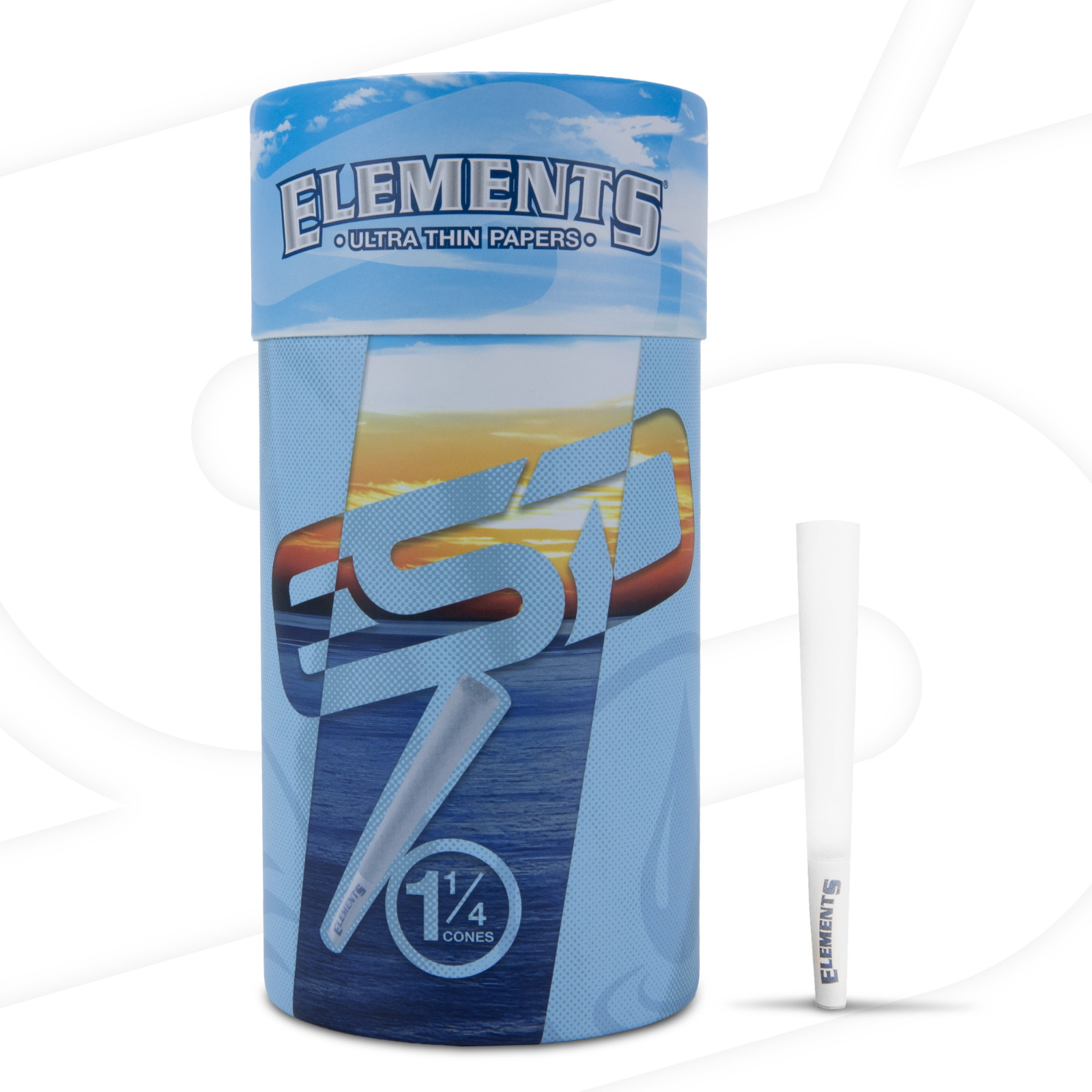 Elements Cones 1 1/4 Pre-Rolled | 100 Pack Elements Cones 1 1/4 Pre-Rolled | 100 Pack