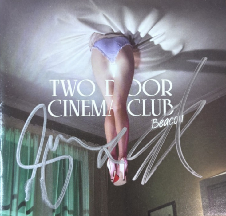 "Two Door Cinema Club" signed CD "Beacon" Sam Halliday & Alex Trimble IRISH R&P
