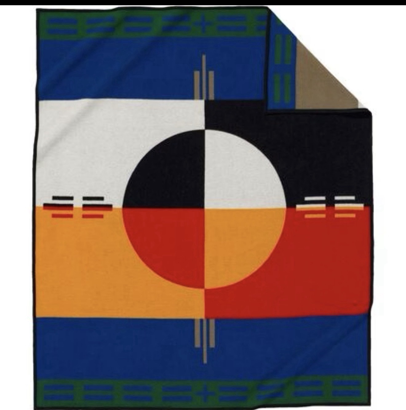 NEW Pendleton Beaver State Circle of Life Tribal Elders Wool Blanket 64" x 80" NEW Pendleton Beaver State Circle of Life Tribal Elders Wool Blanket 64" x 80"