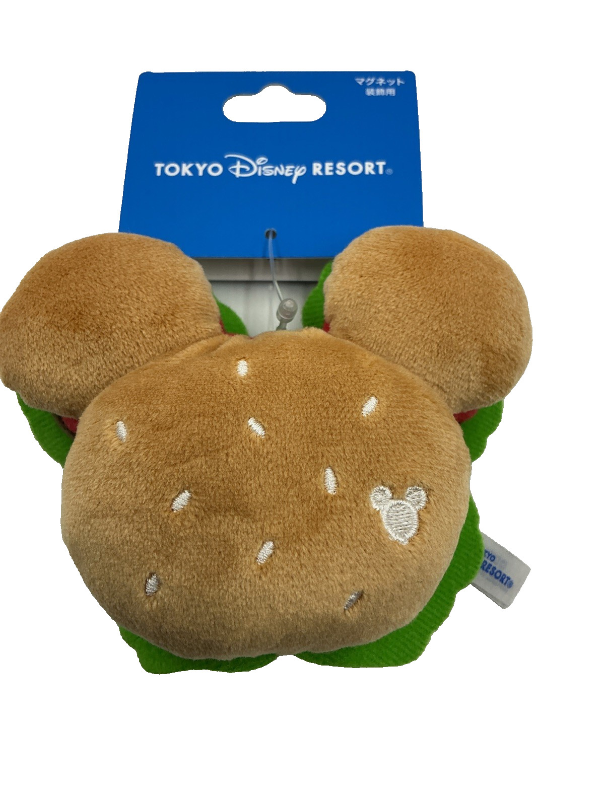 Mickey Burger Magnet Tokyo Disney Resort Mickey Shape Hamburger Disney Japan Mickey Burger Magnet Tokyo Disney Resort Mickey Shape Hamburger Disney Japan