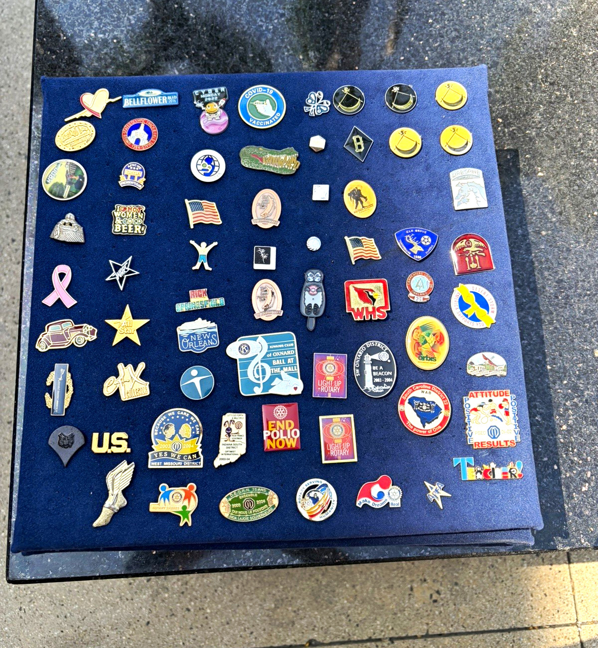 Vintage Lapel Pin Lot 275+ Military Veteran Flags Rotary USA Travel Enamel Pins Vintage Lapel Pin Lot 275+ Military Veteran Flags Rotary USA Travel Enamel Pins