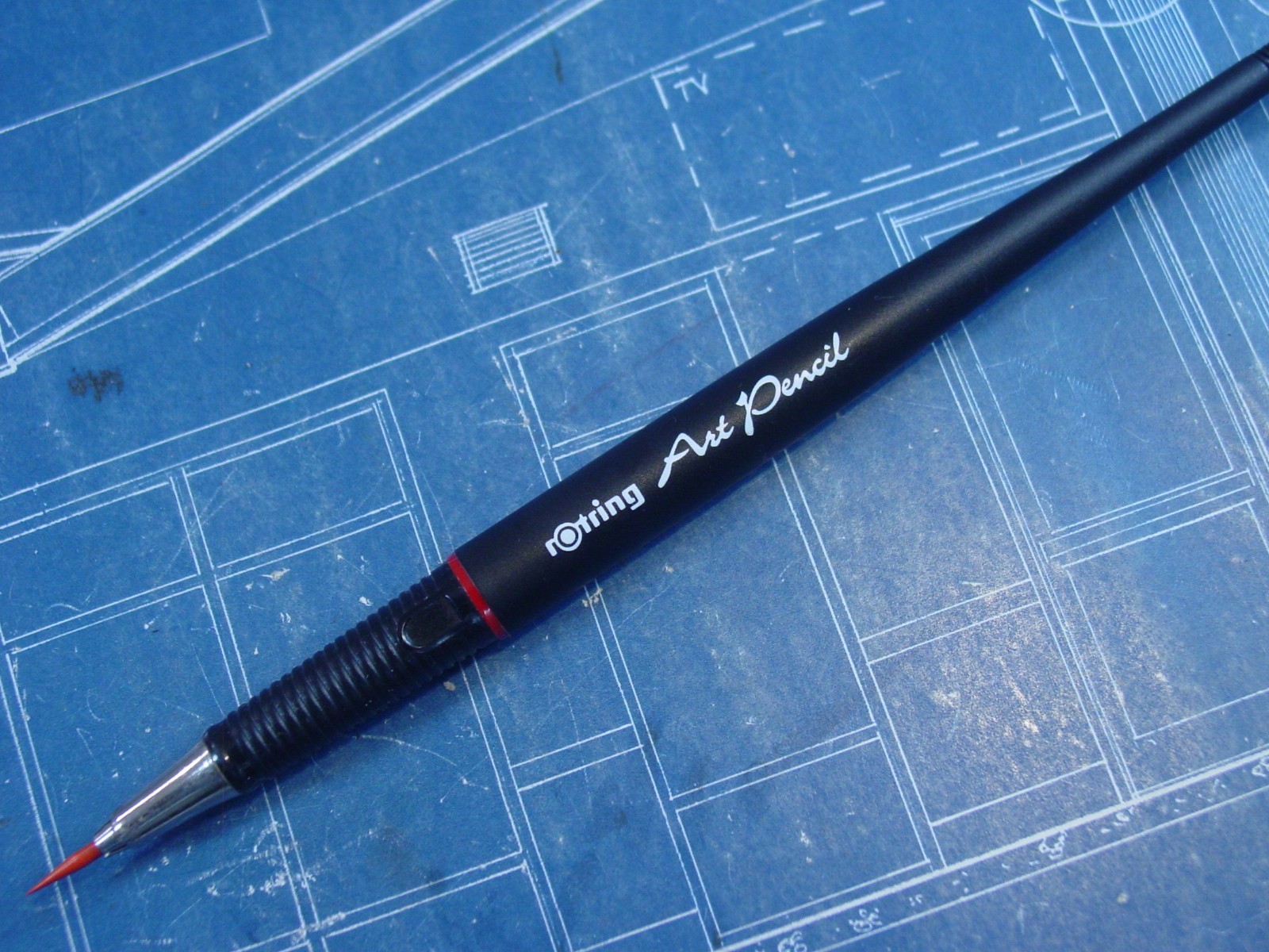 Vintage rOtring "ART PENCIL" Drafting Tool Leadholder Mechanical  Pencil