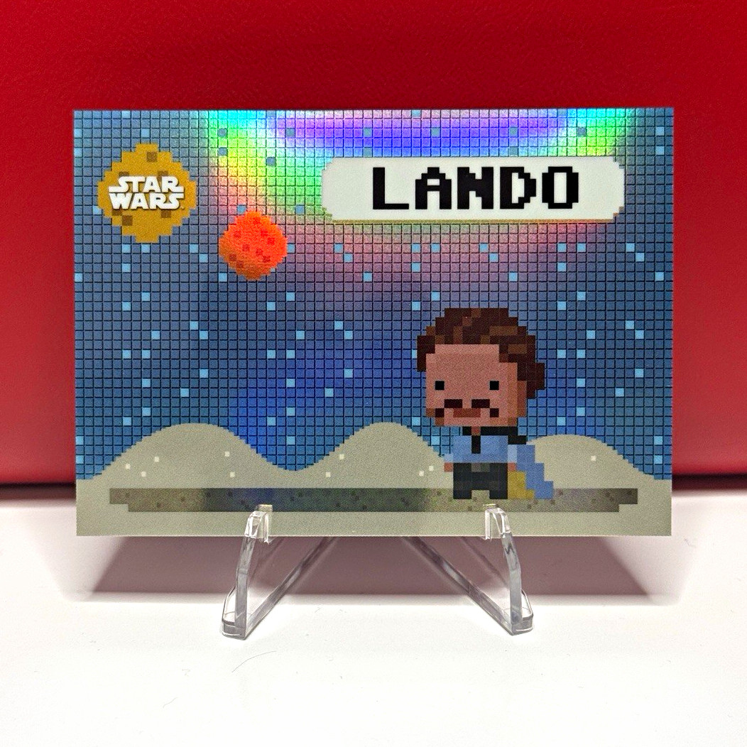 Topps 2026 Chrome Star Wars Bonus Stage Lando Calrissian #BO-LAC SSP CASE HIT