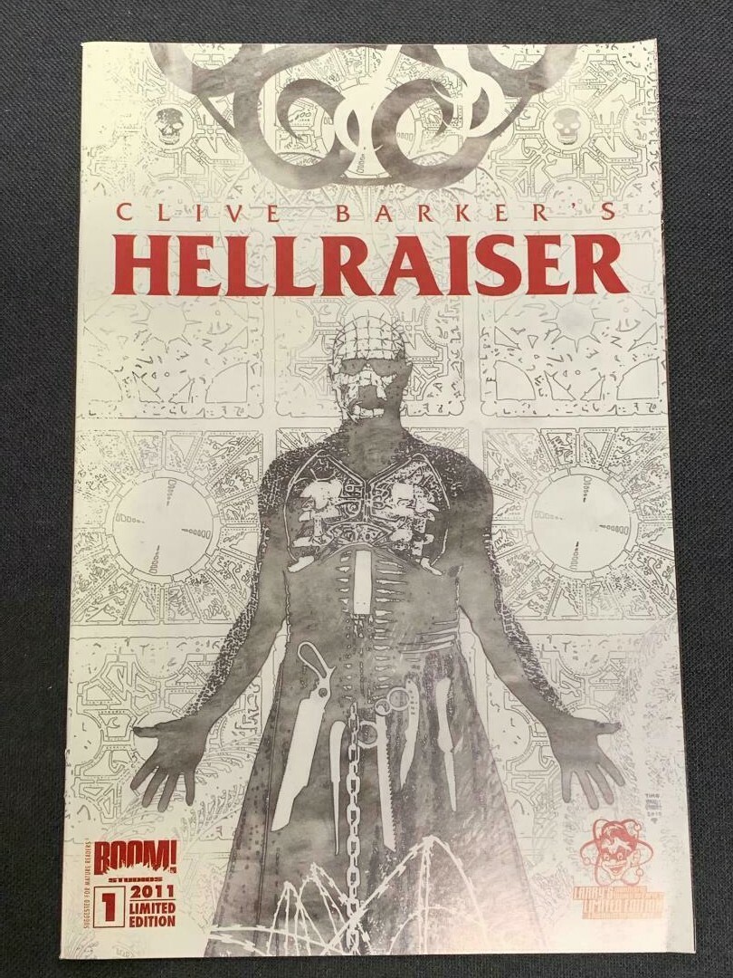 Clive Barker's Hellraiser #1 Boom Studios Larrys Comics Variant 2011 Clive Barker's Hellraiser #1 Boom Studios Larrys Comics Variant 2011