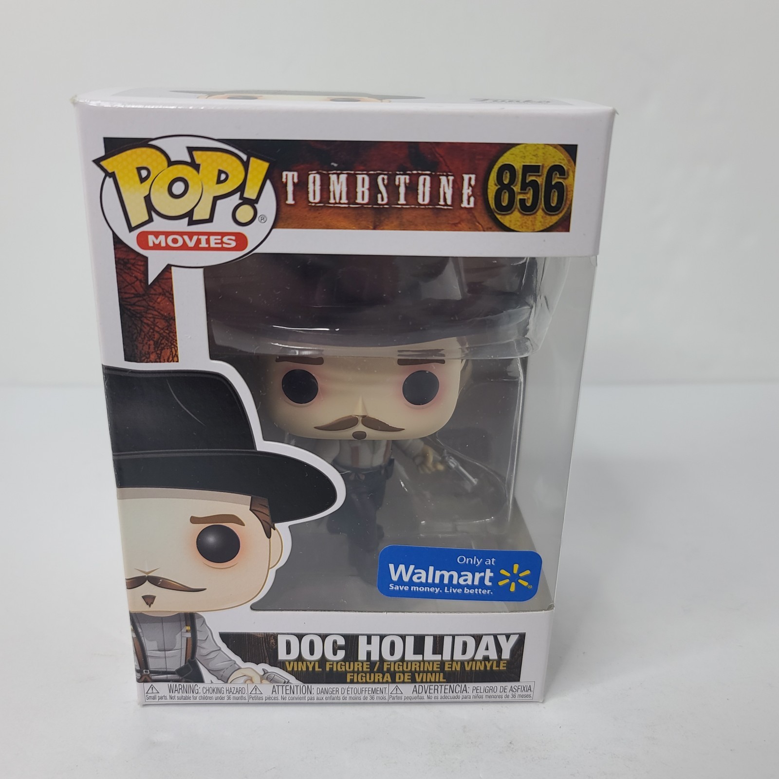 Funko Pop Movies: Tombstone- Doc Holliday #856 Vinyl Figure Walmart Exclusive Funko Pop Movies: Tombstone- Doc Holliday #856 Vinyl Figure Walmart Exclusive