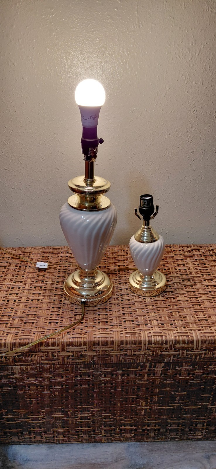 vintage 70's Deco lamps vintage 70's Deco lamps