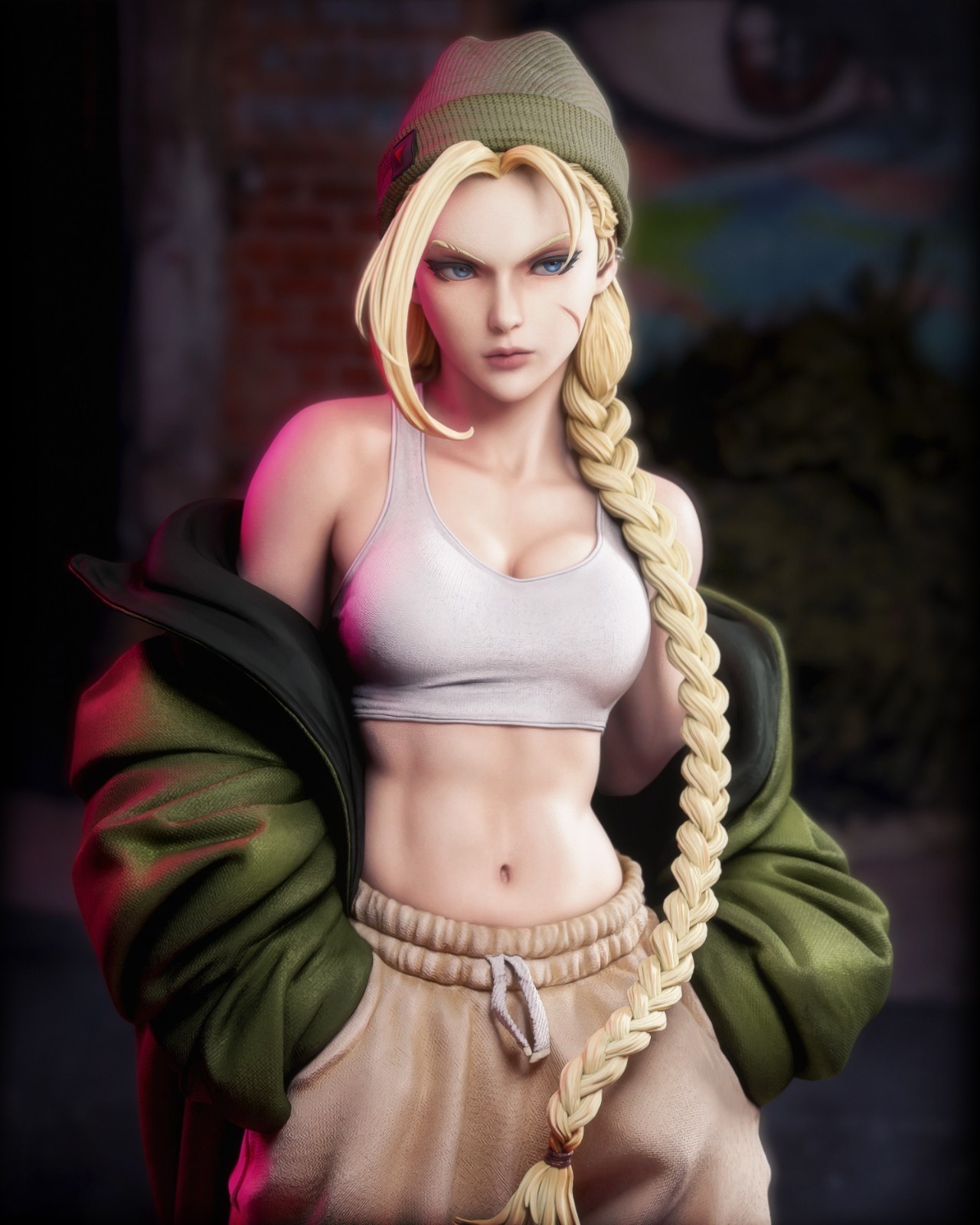 Cammy Street Fighter 1/6 Scale Resin Model Kit - Unpainted DIY Figure Cammy Street Fighter 1/6 Scale Resin Model Kit - Unpainted DIY Figure