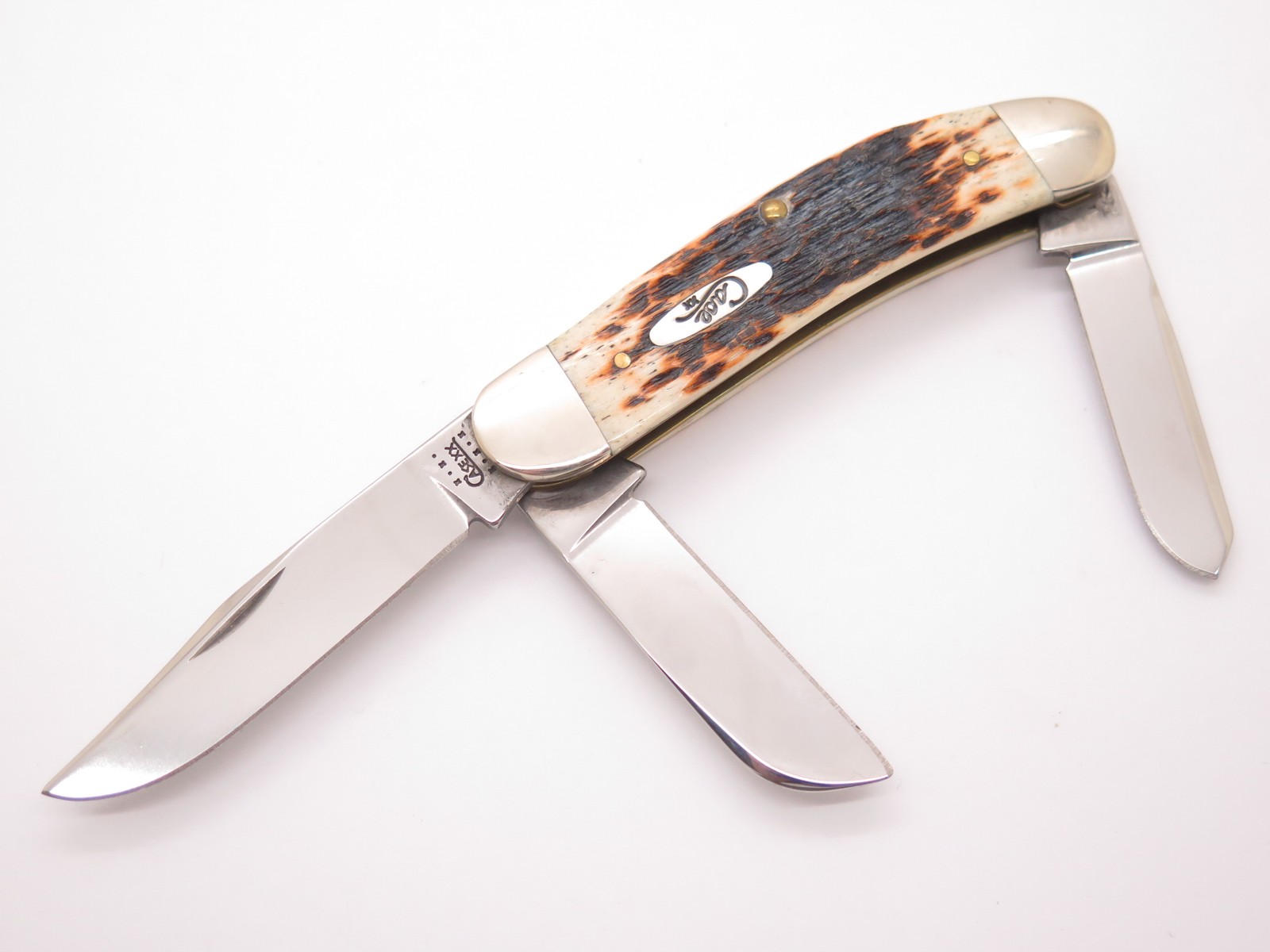 2001 Case XX 6339 Tony Bose Sowbelly Stockman Jigged Bone Folding Pocket Knife 2001 Case XX 6339 Tony Bose Sowbelly Stockman Jigged Bone Folding Pocket Knife