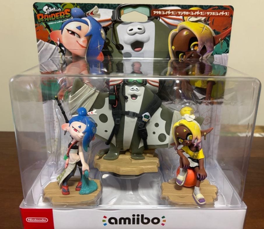 Presale amiibo Splatoon Raiders Set Deep Cut July23 Release 13+ Presale amiibo Splatoon Raiders Set Deep Cut July23 Release 13+