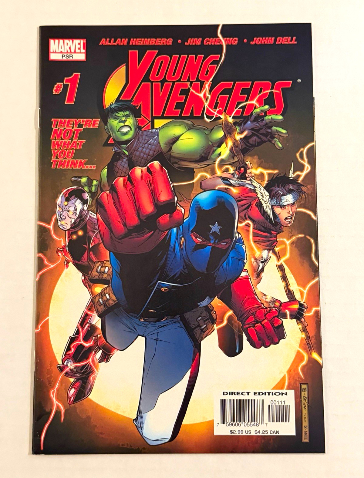 Young Avengers #1 (2005) 1st Kate Bishop Hulkling Wiccan Marvel NM Young Avengers #1 (2005) 1st Kate Bishop Hulkling Wiccan Marvel NM