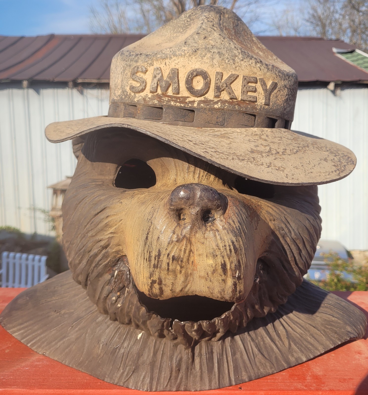 Vintage Smokey The Bear Rubber Head Costume/Advertising Head Vintage Smokey The Bear Rubber Head Costume/Advertising Head