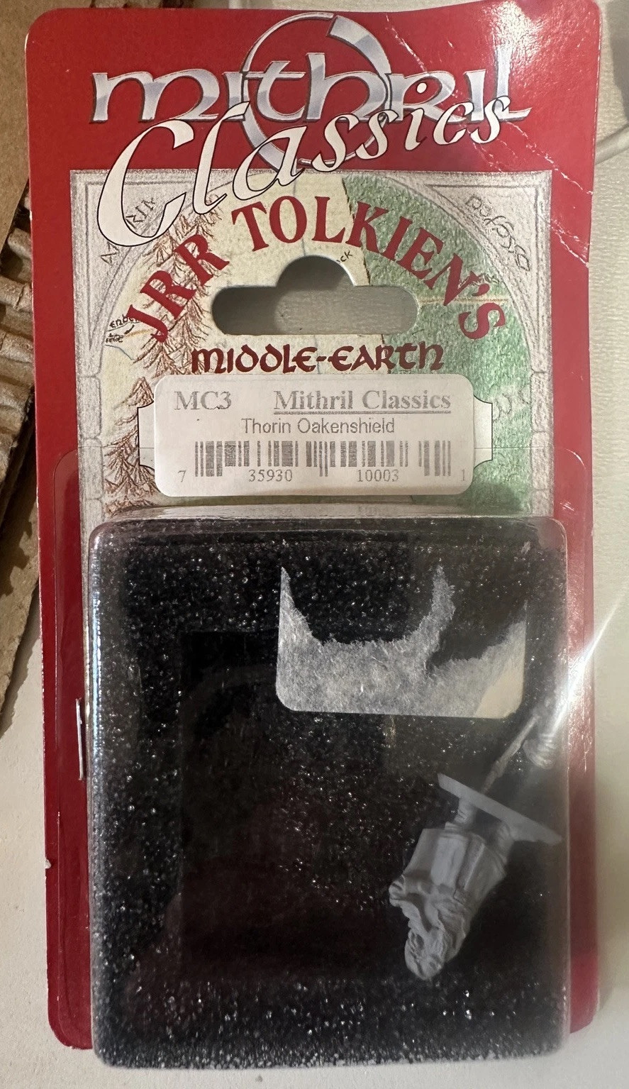 Mithril Classics MC3 Thorin Oakenshield Metal Figure NIB JRR Tolkien LOTR Hobbit Mithril Classics MC3 Thorin Oakenshield Metal Figure NIB JRR Tolkien LOTR Hobbit