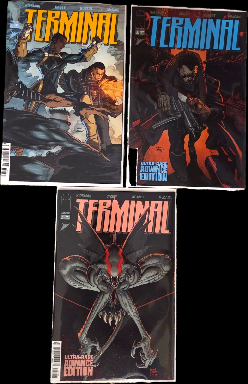 Terminal #1 , #2, And #10. Comic Book Lot Terminal #1 , #2, And #10. Comic Book Lot