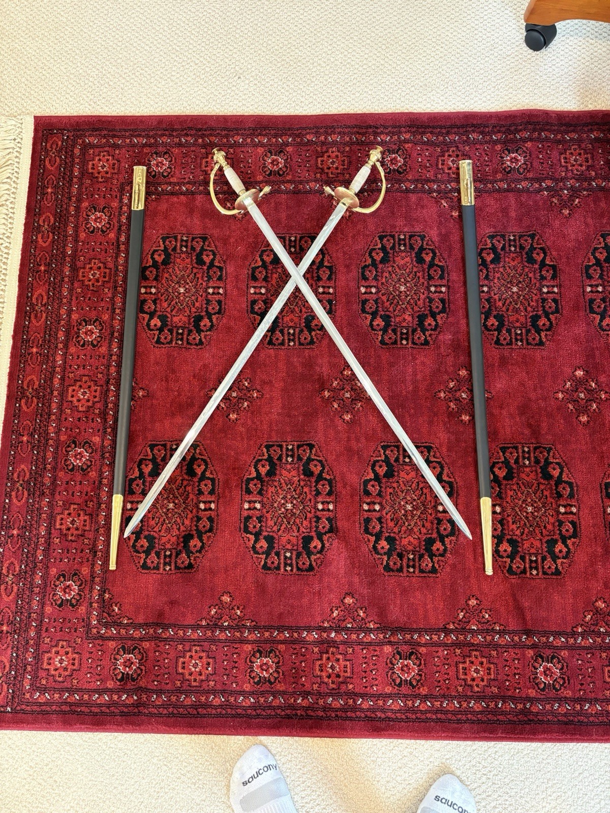Matching Pair Of 1796 Infantry Officer’s Swords Matching Pair Of 1796 Infantry Officer’s Swords
