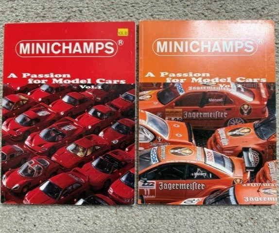 Minichamps "A Passion for Model Cars" Volumes 1 & 2 Pauls Model Art Catalogs