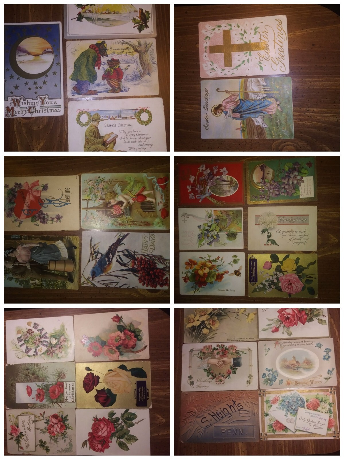Postcards from the early 1900's 