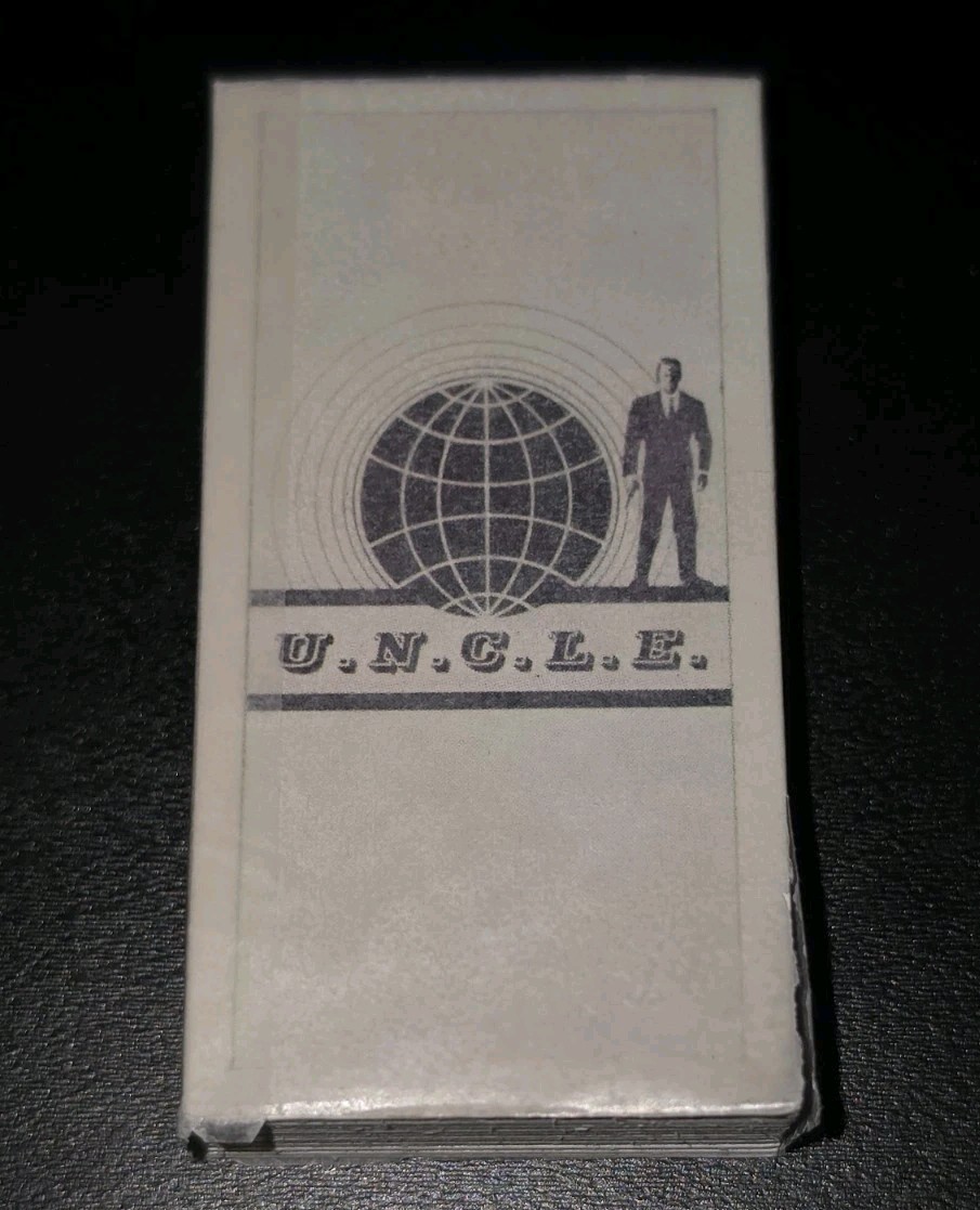 1966 CADET U.N.C.L.E SEALED SET OF 50 MAN FROM UNCLE SWEET CADET OG WRAPPER/TAPE