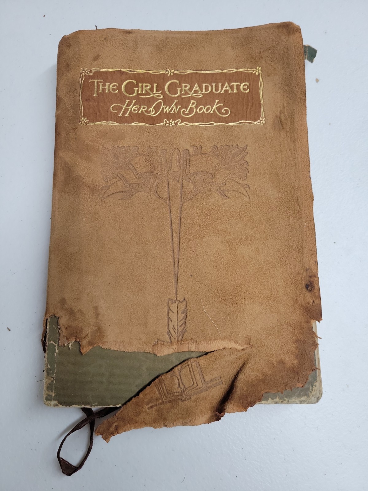 Vtg 1919 The Girl Graduate's Record Book, BURLINGTON, KS, See Photos Vtg 1919 The Girl Graduate's Record Book, BURLINGTON, KS, See Photos
