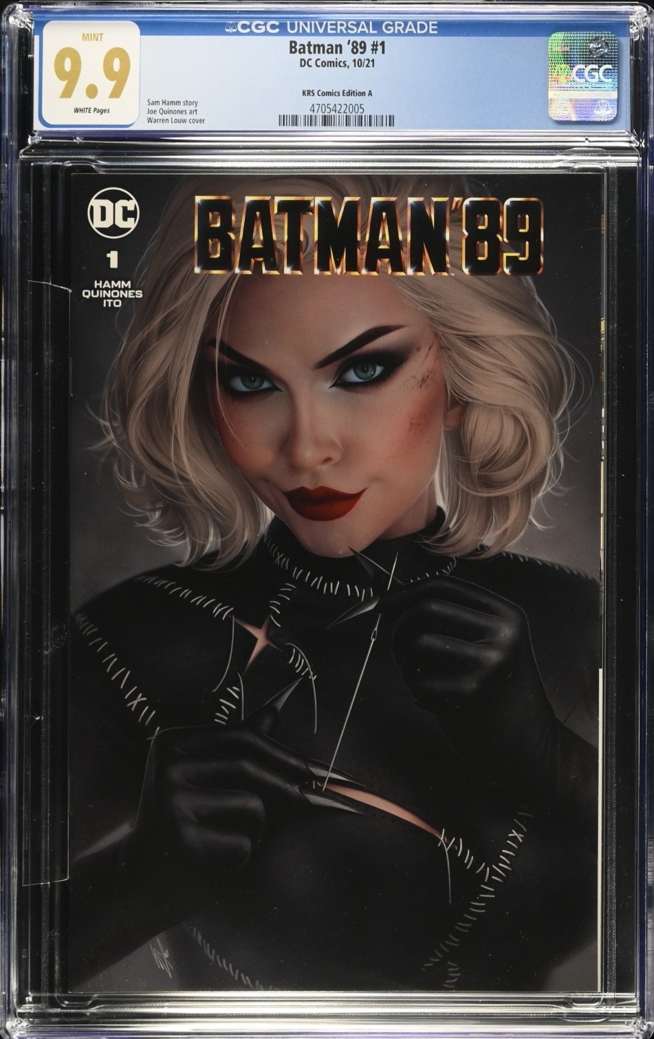 🔥CGC 9.9🔥 Batman '89 #1 Exclusive - 2021 - Warren Louw 🔥CGC 9.9🔥 Batman '89 #1 Exclusive - 2021 - Warren Louw