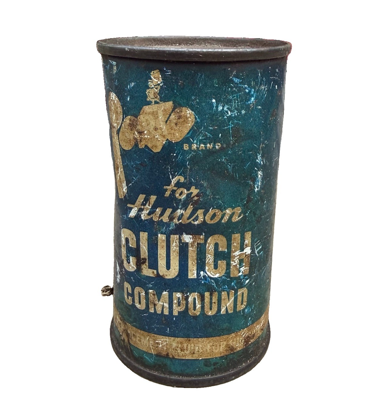Vintage Porto Hudson Clutch Compound Tin Unopened Antique Auto Advertising Vintage Porto Hudson Clutch Compound Tin Unopened Antique Auto Advertising