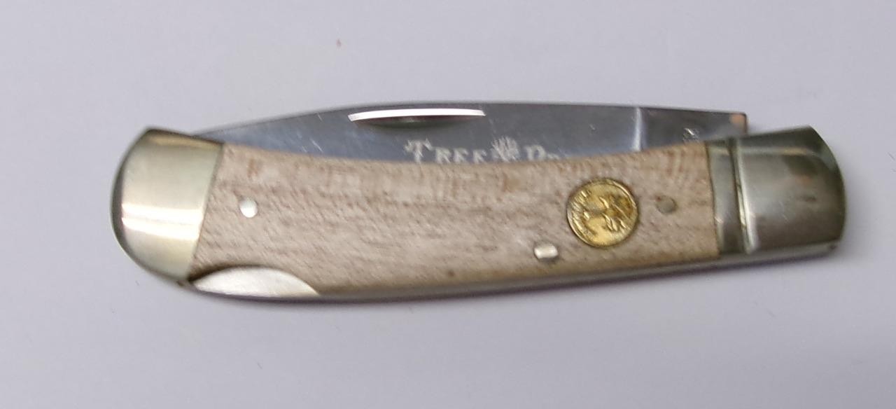 Boker 110253SOI Folding Gentleman's Knife Maple Handle Lockback Tree Brand NEW Boker 110253SOI Folding Gentleman's Knife Maple Handle Lockback Tree Brand NEW