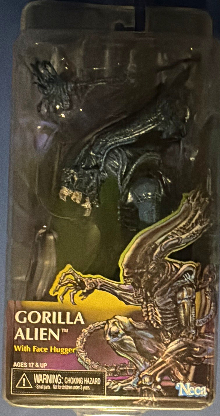 NECA Aliens Gorilla Alien Action Figure w/ Facehugger Sci-Fi & Horror NECA Aliens Gorilla Alien Action Figure w/ Facehugger Sci-Fi & Horror