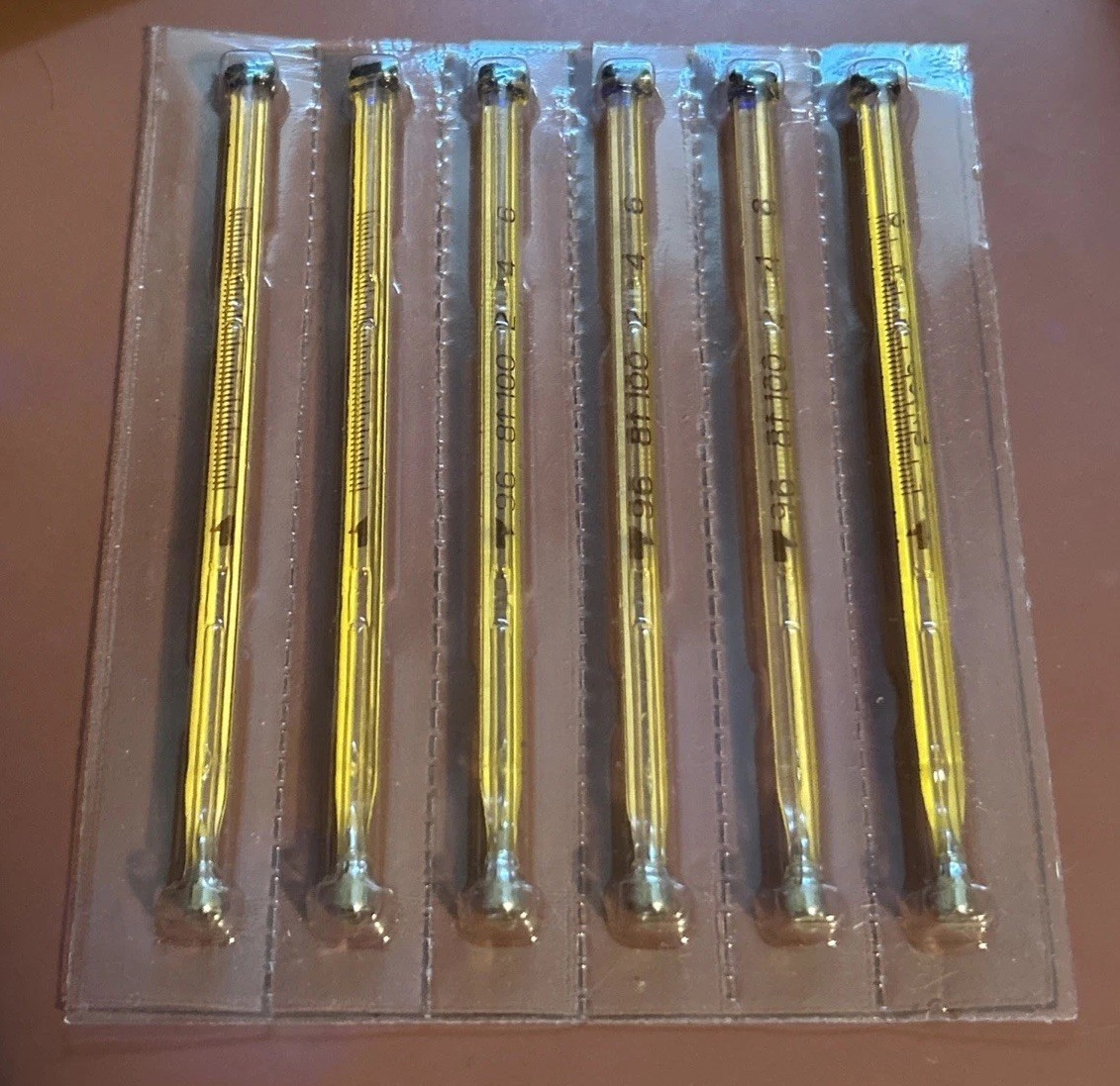 Vintage Benton - Dickinson B-D Asepto Fever Thermometer Sealed Vintage Benton - Dickinson B-D Asepto Fever Thermometer Sealed