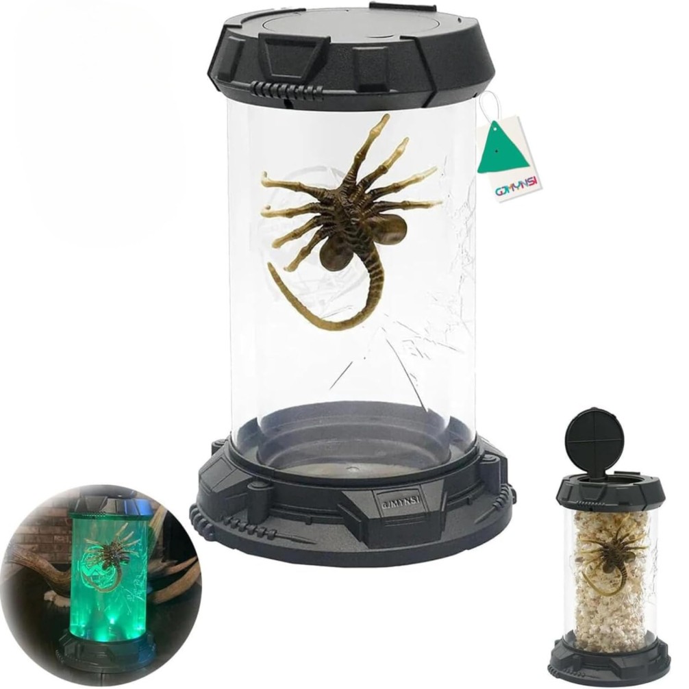 2026 Facehugger Popcorn Bucket - Cool Gothic Alien Xenomorph Desktop Decoration, 2026 Facehugger Popcorn Bucket - Cool Gothic Alien Xenomorph Desktop Decoration,