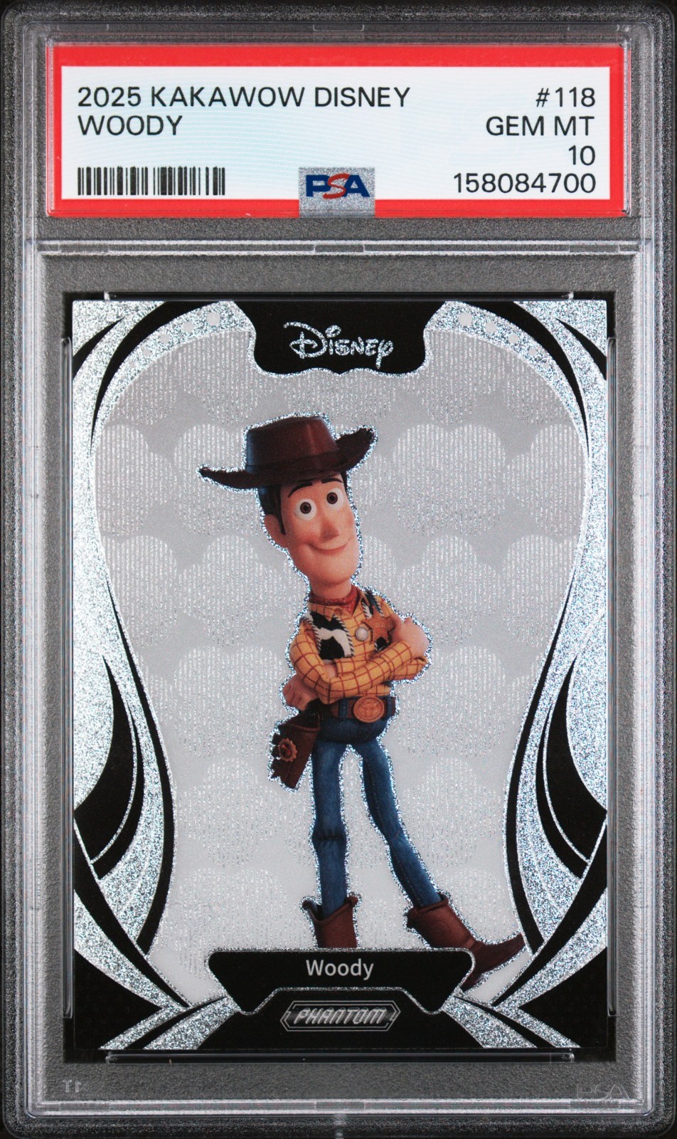 Woody - 2025 Kakawow Phantom Disney #118  PSA 10