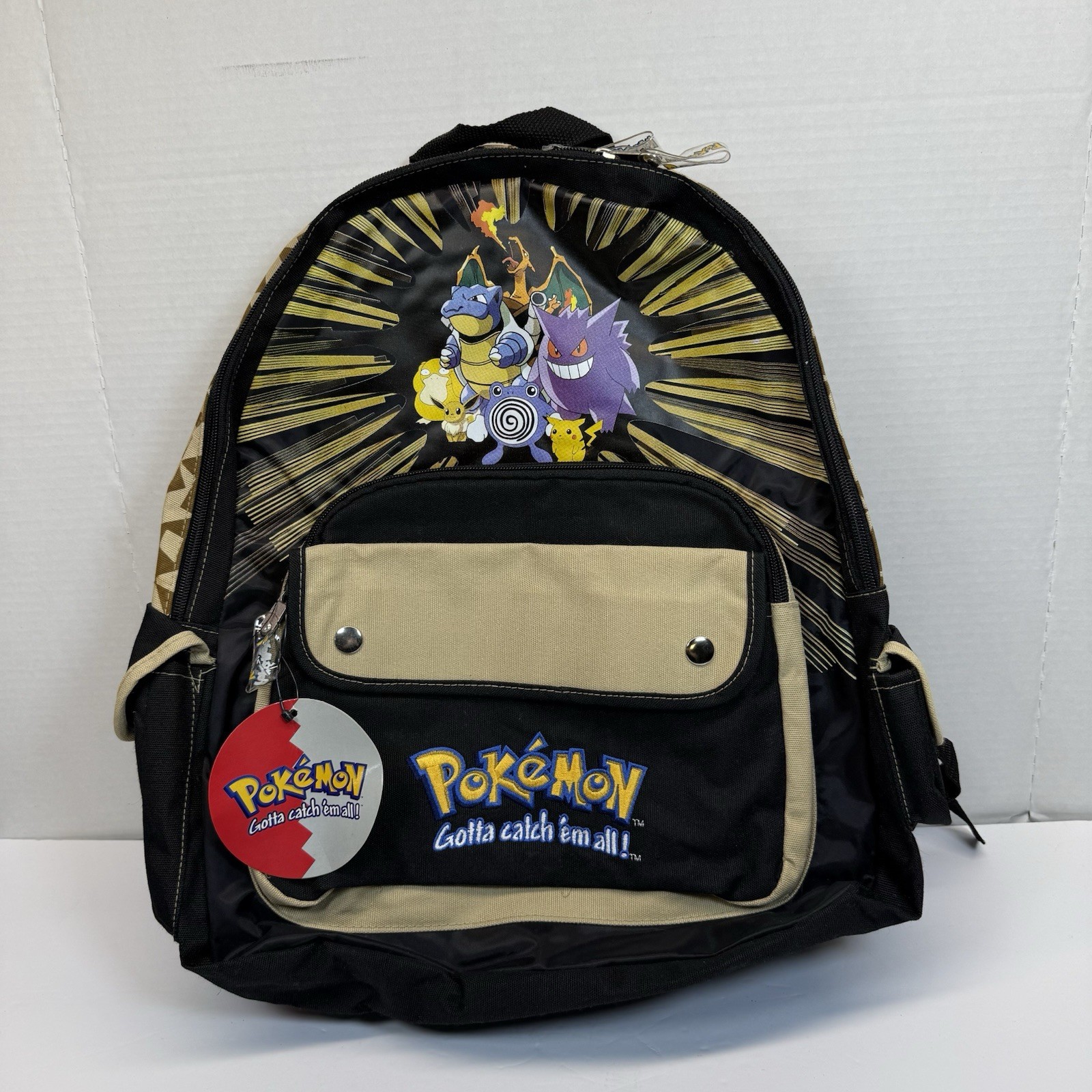 Vintage 1999 Pokémon Backpack Licensed by Nintendo NEW With Tags Vintage 1999 Pokémon Backpack Licensed by Nintendo NEW With Tags