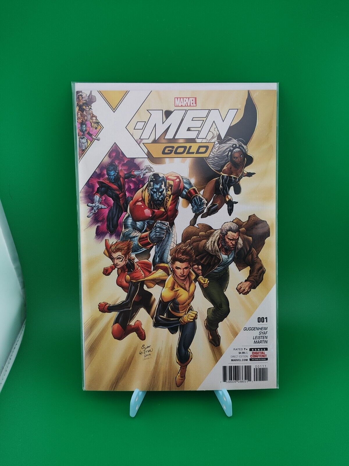 X-Men Gold #1, 1st Print Recalled Controversial Issue, Marvel 2017 Ardian Syaf