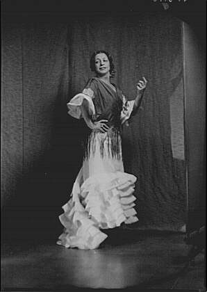 Photo:La Argentina 1928 Spanish Dancer Flamenco Portrait Photo:La Argentina 1928 Spanish Dancer Flamenco Portrait