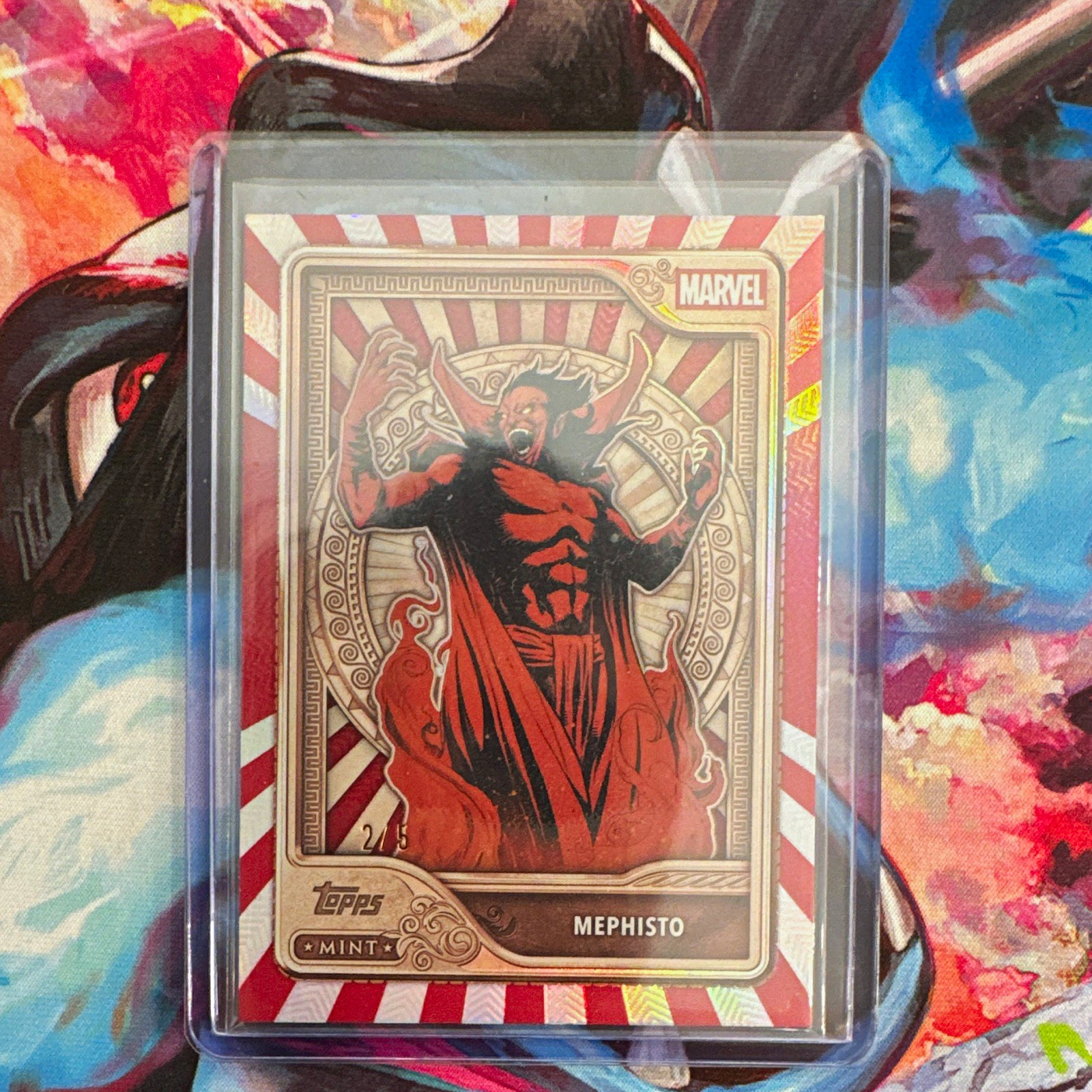 Topps 2026 Topps Mint Marvel Mephisto #41 Bronze Parallel /5 Non-Sport Card