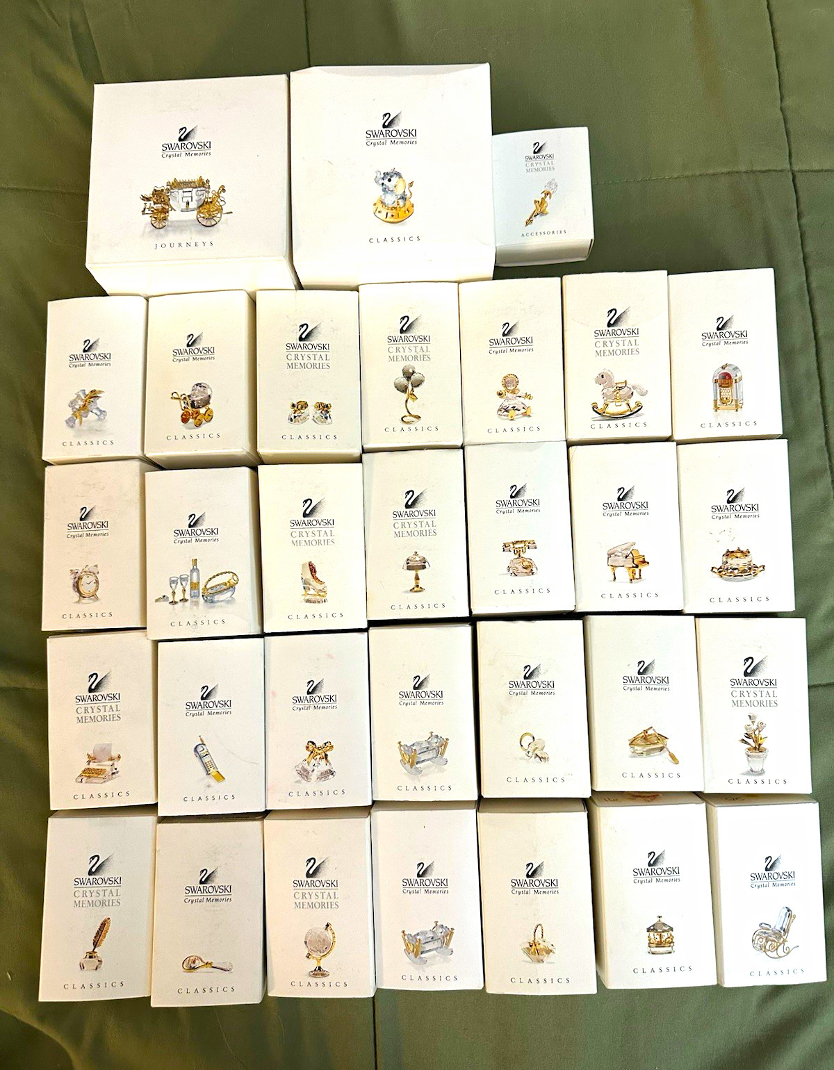 *Swarovski Crystals * rare great collection from 1995-2015. All in original box