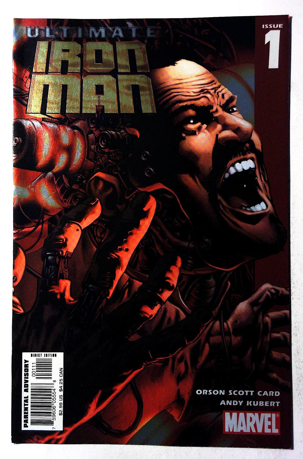 Ultimate Iron Man #1 (2005) Marvel Comics 1st Print Comic Book Ultimate Iron Man #1 (2005) Marvel Comics 1st Print Comic Book