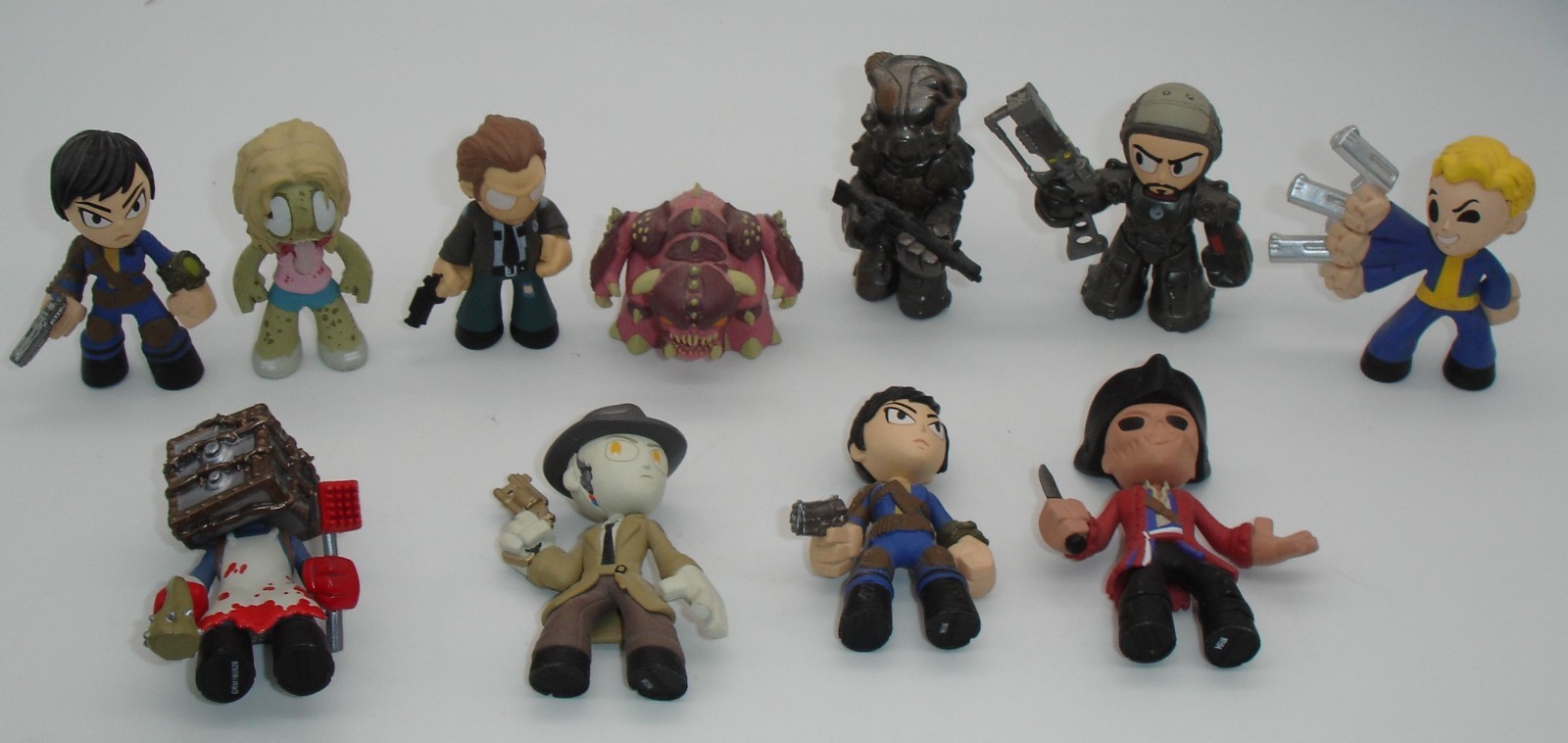 Fallout Funko Misc Mini Figure Lot of 11 Doom Fallout Funko Misc Mini Figure Lot of 11 Doom