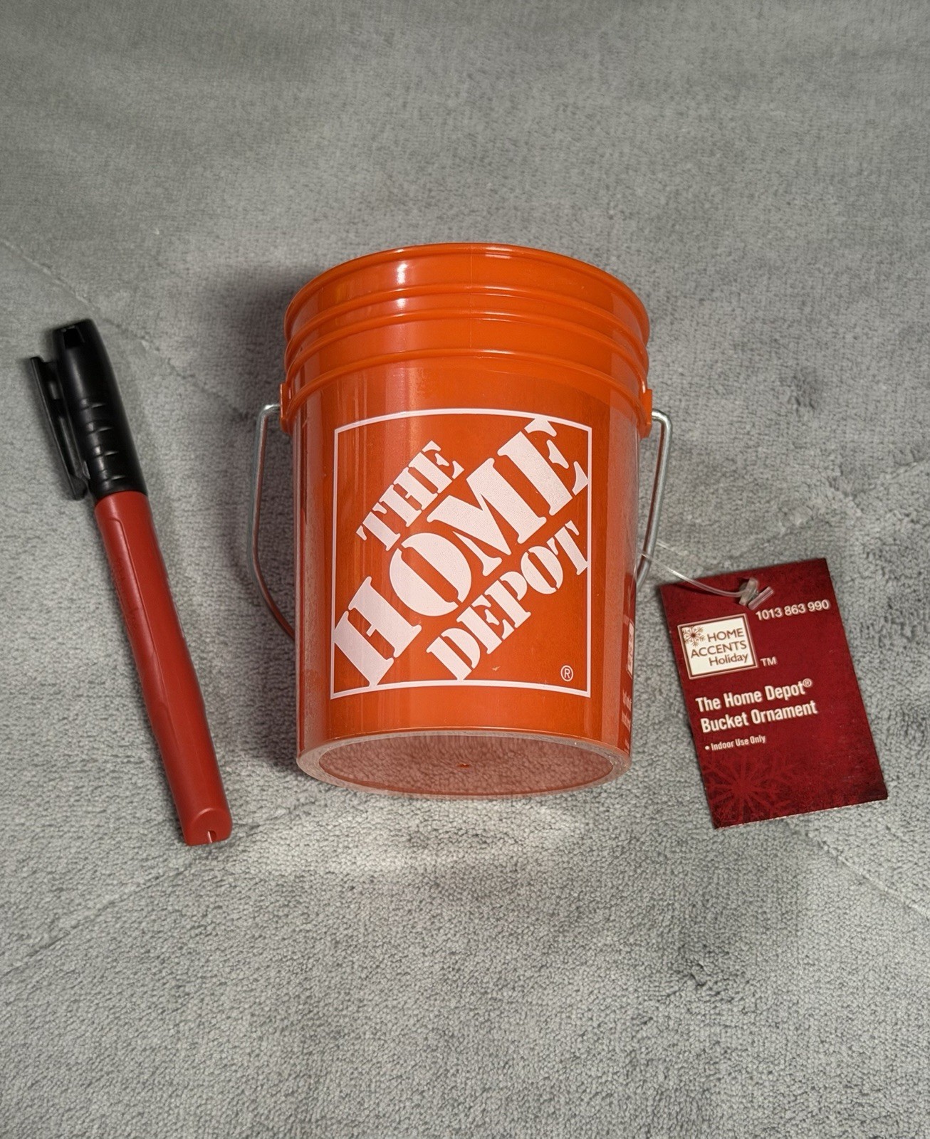 The Home Depot Mini Bucket Christmas Ornament 2026 FAST SHIPPING ๐ The Home Depot Mini Bucket Christmas Ornament 2026 FAST SHIPPING ๐
