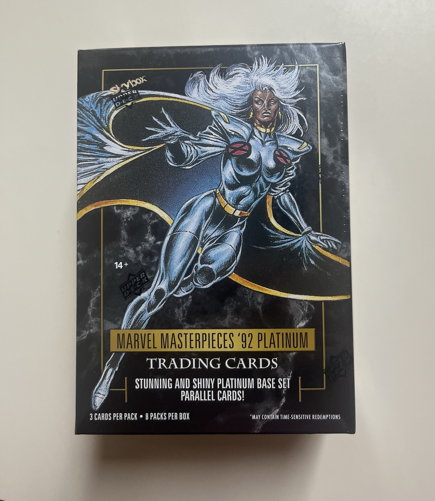 Marvel Masterpieces '92 Platinum Blaster Box (Upper Deck 2024) Factory Sealed Marvel Masterpieces '92 Platinum Blaster Box (Upper Deck 2024) Factory Sealed