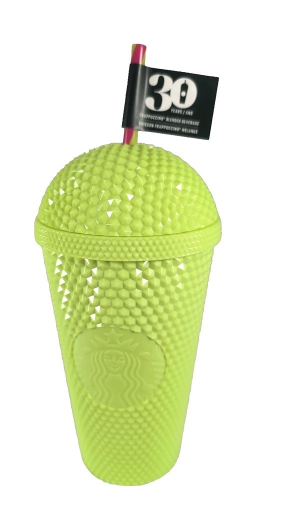 💚🩷NWT Starbucks Limited Edition 30th Anniversary Studded Cold Cup 💚🩷NWT Starbucks Limited Edition 30th Anniversary Studded Cold Cup