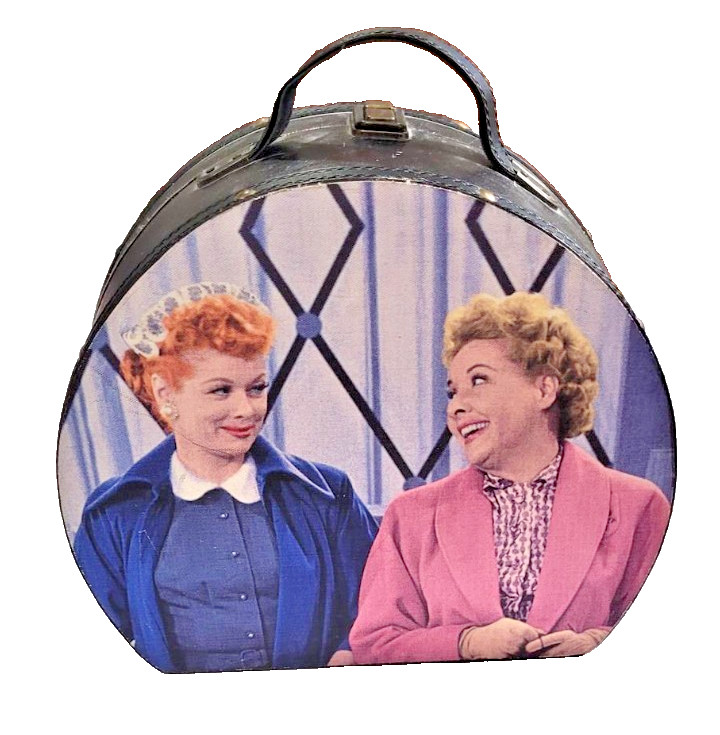 I Love Lucy On The Road Again 2pc Nesting Luggage Suitcase Set With Wallet Rare I Love Lucy On The Road Again 2pc Nesting Luggage Suitcase Set With Wallet Rare