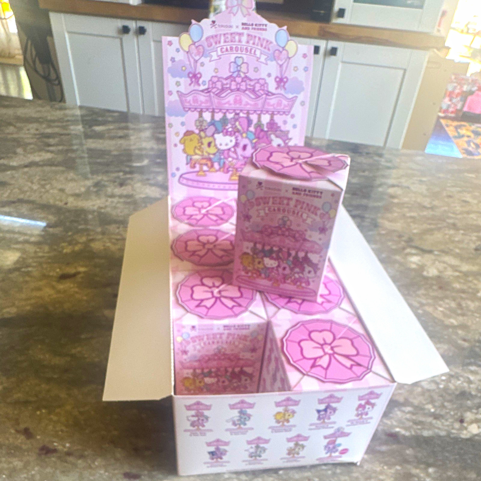tokidoki Sweet Pink Carousel Display Box Figurine Hello Kitty & Friends tokidoki Sweet Pink Carousel Display Box Figurine Hello Kitty & Friends