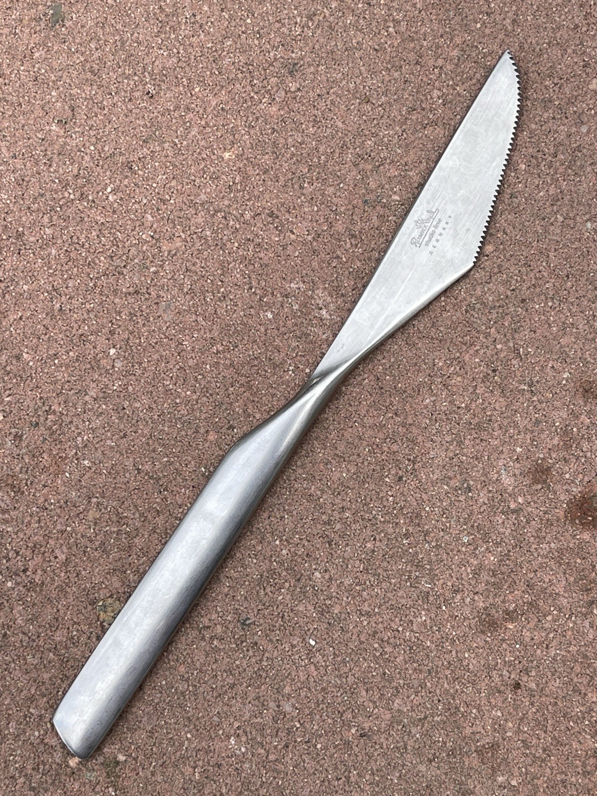 RARE Rosenthal Composition S TABLE KNIFE Tapio Wirkala 1964/1967